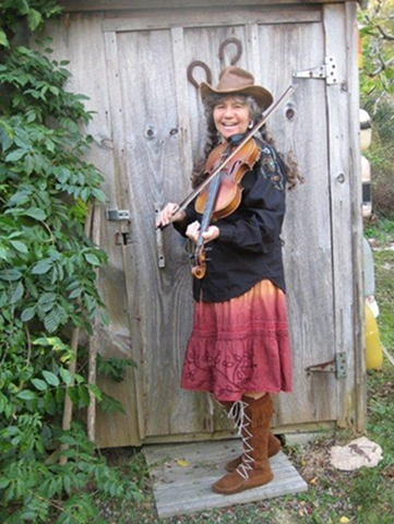 Denya dressed as Cowgirl